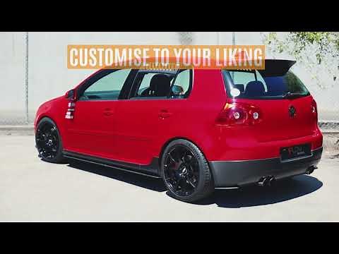 Flow Designs MK5 GTI Spoiler kit + Rear Spoiler Extension