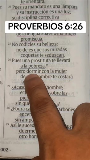 Proverbios 6:26