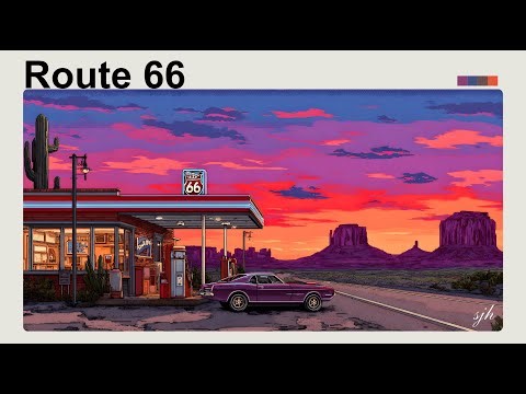 Jazz House Mix | (Route 66 Sunset) Bolden, Berlioz | Vintage Grooves & Desert Highway Vibes