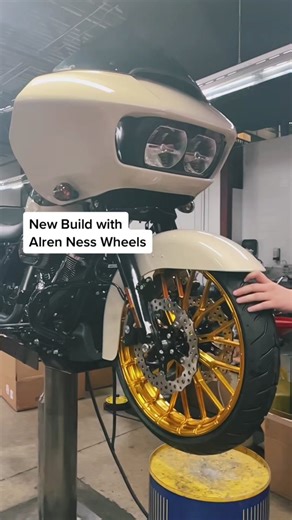 Custom Motorcycle Build with Arlen Ness Forged Billet Wheels