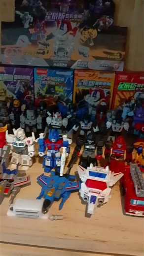 all my transformer figures #transformersriseofthebeastsreview #transformers #optimusprime