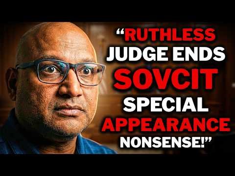 Arrogant Sovereign Citizen Argues “Living Man” Theory… Until The Judge SHUTS HIM DOWN