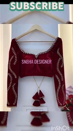 Latest front neck design for blouse 👌👌