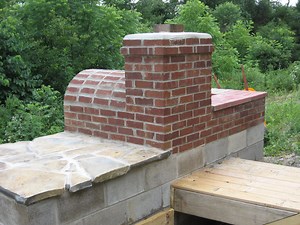 My DIY Off-Grid Outdoor Kitchen With Brick Oven and Grill — Fox Run Environmental Education Center