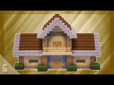 Minecraft: Wooden House Tutorial (#14)
