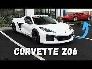 The New Corvette Z06 VS The Ferrari 458 | COMPARISON REVIEW
