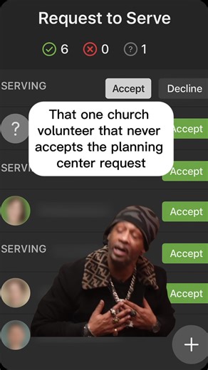 House of Grace Church on Instagram: "There’s always that one team member who treats Planning Center like a spam folder. 👀💬 #houseofgrace #hogchurch #ashlandky #planningcenter #churchvolunteers"