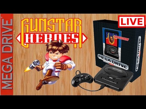 GUNSTAR HEROES - MEGA DRIVE (AO VIVO)