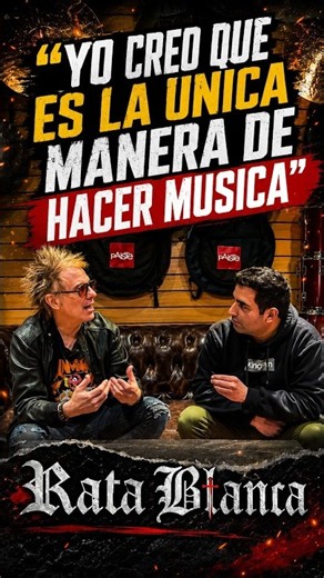 FERNANDO SCARCELLA ON "PLAYING FOR THE SONG" AND HIS ROLE WITH RATA BLANCA 🥁