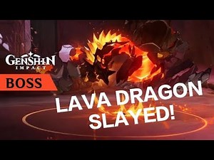 How to Beat Lava Dragon (Level 91) in Genshin Impact – Fast Guide 🔥🐉