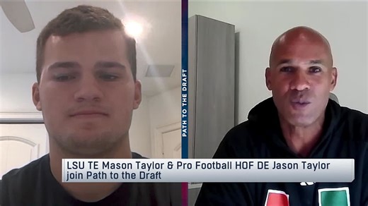 Mason and Jason Taylor join 'Path to the Draft' to talk draft process so far