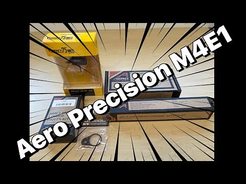 Aero Precision M4E1 lower build