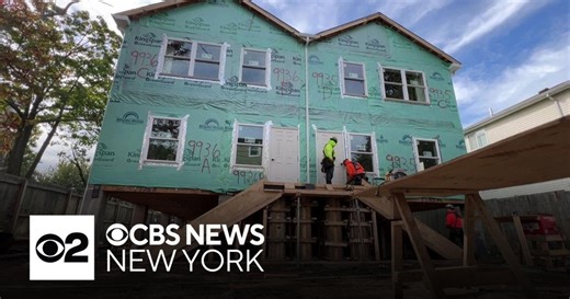 Modular homes built in Pennsylvania trucked to NYC
