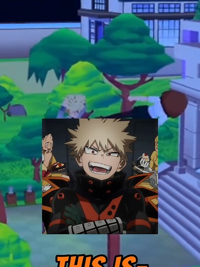 Bakugo's First Experience in My Hero Academia Roblox