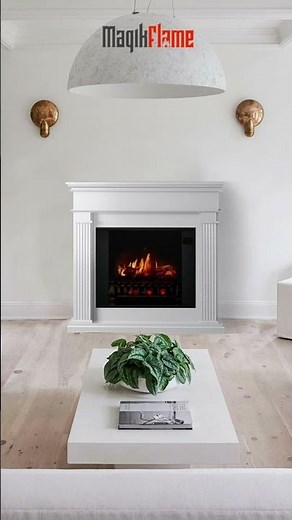 Morpheus by MagikFlame: Most Realistic, Elegant Electric Fireplace for Your Home #electricfireplace