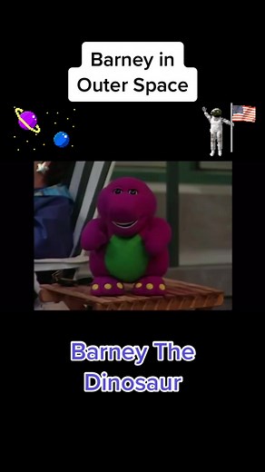 This is my favorite alive of Barney in Outer Space!