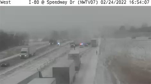 I-80 blocked near Newton due to jackknifed semi