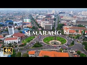 Semarang, City in Central java Indonesia 🇮🇩 By Drone Footage #semarang #java #indonesia