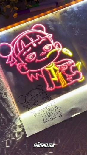 Neon Kids Drawing Board