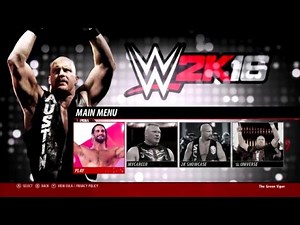 WWE 2K16 PC All match types + Menu + Roster Ratings including DLC Roster and Arenas!!