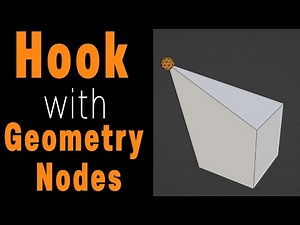 Creating a hook effect with Geometry nodes (Blender)
