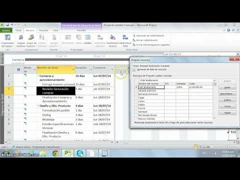 Ms. Project - Assign Resources (Work, Materials, and Cost)