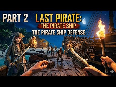 ON THE SHIP! | Last Pirate Part 2 (Survival Defense)