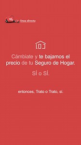 ¡Aquí no hay trucos! Cámbiate a Línea Directa y te bajamos el precio de tu Seguro de Hogar. SÍ o SÍ. | Línea Directa Aseguradora | Facebook