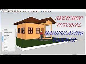 SketchUp | View Menu Bar | Manipulating Toolbar