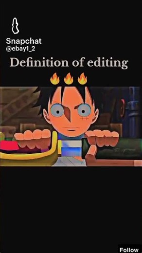 definition of editing