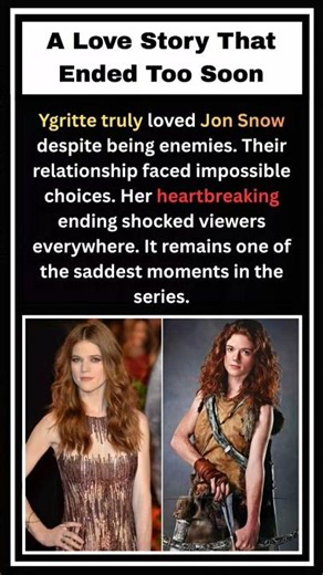You Know Nothing Jon Snow 😭 Ygritte (Rose Leslie) Saddest Death in Game of Thrones