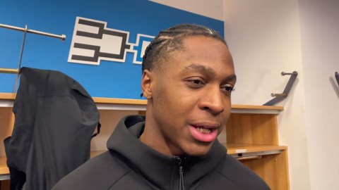 Michigan State Spartans forward Cam Ward on the NCAA tourney