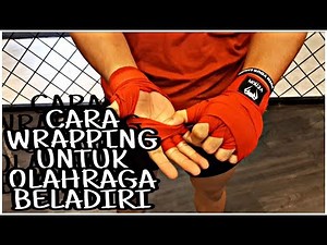 Cara Memakai Hand Wrap Dengan Mudah || How To Wrap Your Hands (muaythai,boxing,mma)
