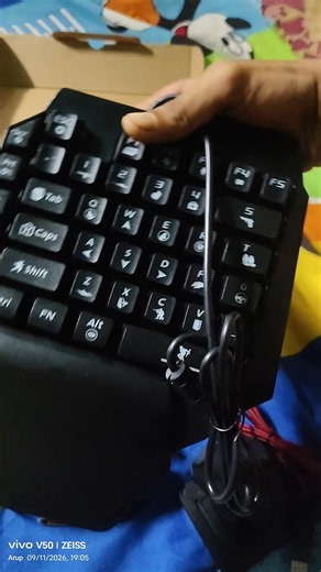PC keyboard and mouse unboxing