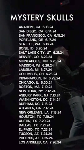 Tickets are on sale now ! | Mystery Skulls