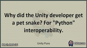 Unity - Jokes, Puns, Wordplays, and Laughter