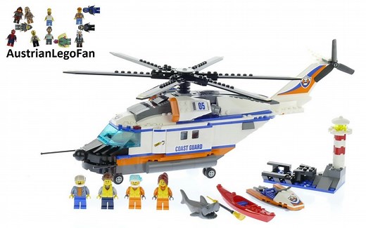 乐高 城市 60166 重型救援直升机