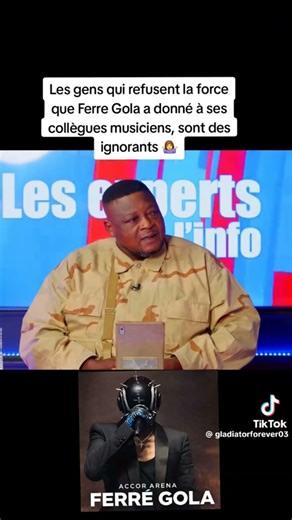 affaire force de ferre gola: djoka kabengele répond positive face à marc tabu.