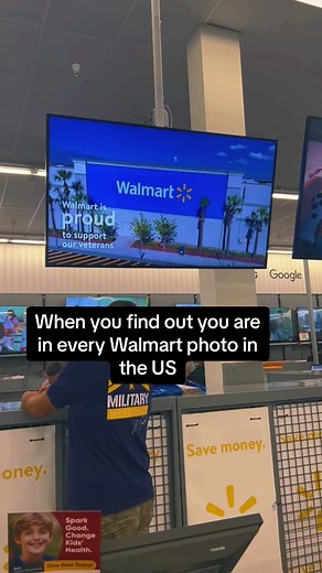 So cool to find our you pop up in all of the Walmart Photo Centers across the US! I’m even wearing a colorful Walmart dress in that first shot! Not an add, just appreciative! Thank you #walmartphoto for supporting our show Military Makeover who gives loves to veterans and their families! Also high five to Art Edmonds also in the segment! #militarymakeover #walmart