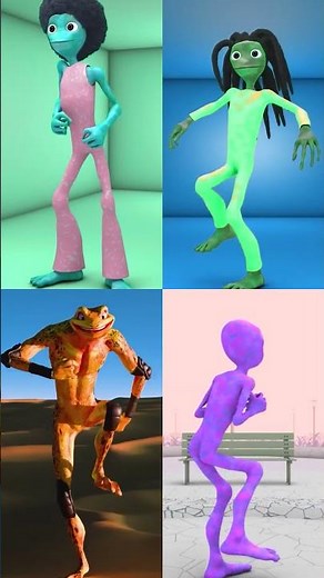 Dame Tu Cosita Alien Dance | All Variation Dame Tu Cosita Music Video