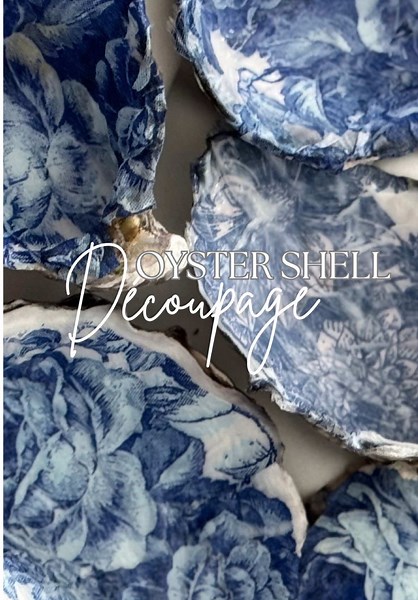 Oyster Shell Decoupage: Create Unique Coastal Decor