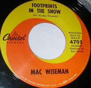 Mac Wiseman - Footprints In The Snow