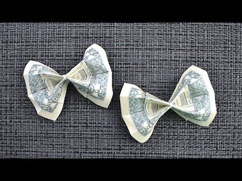My MONEY BOWS | Dollar Origami | Tutorial DIY by NProkuda