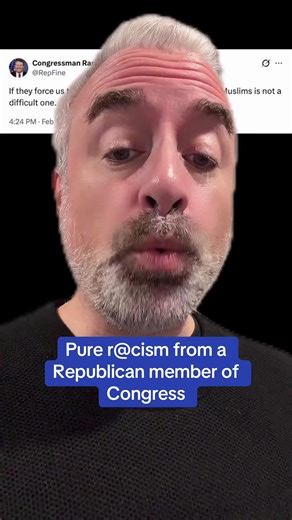 Rep. Fine is a racist. #greenscreen