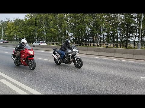 [2021] CB1300 vs GSX1250 vs MT09 Tracer