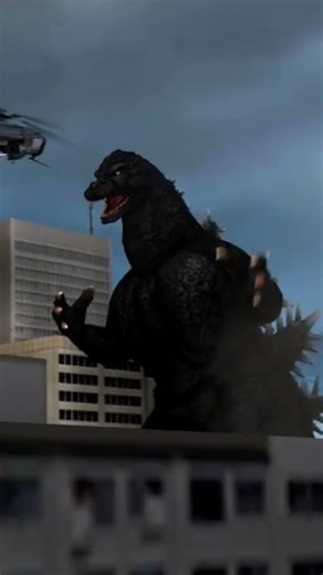 #godzilla #animation Godzilla destruction test