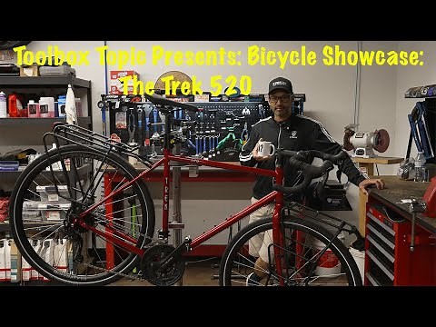 An absolute classic for the open road, meet the Trek 520 touring.