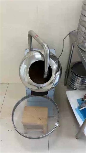 Commercial Stainless Steel Sugar Coating Machine for Candy Chocolate Nuts Tablets Seed Coating Candy Coater