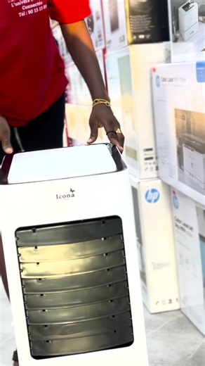 La puissance d’un climatiseur, sans le bruit ni la facture. Le Icona Air Cooler, la fraîcheur réinventée. Jusqu’à 70% d’énergie en moins qu’un climatiseur classique, tout en offrant une brise fraîche et naturelle. Un choix moderne, éco-responsable et économique, signé Cerveau Store. Fraîcheur intelligente. Impact minimal. #CerveauStore #EcoTech #IconaAirCooler #SmartCooling #InnovationVerte Contact : wa.me/ 22890151589 Localisation : http://maps.google.com/?q=6.13175,1.24946 Carrefour hôtel de l
