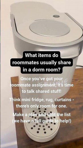 What Items Do Roommates Usually Share In A Dorm Room? Day 16 Dorm & College FAQ Series #dormlife